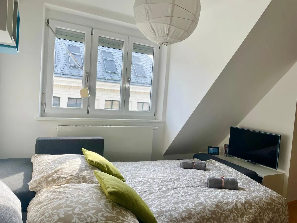 60 M2 Central Rooftop Apartment With Ac Viena Áustria