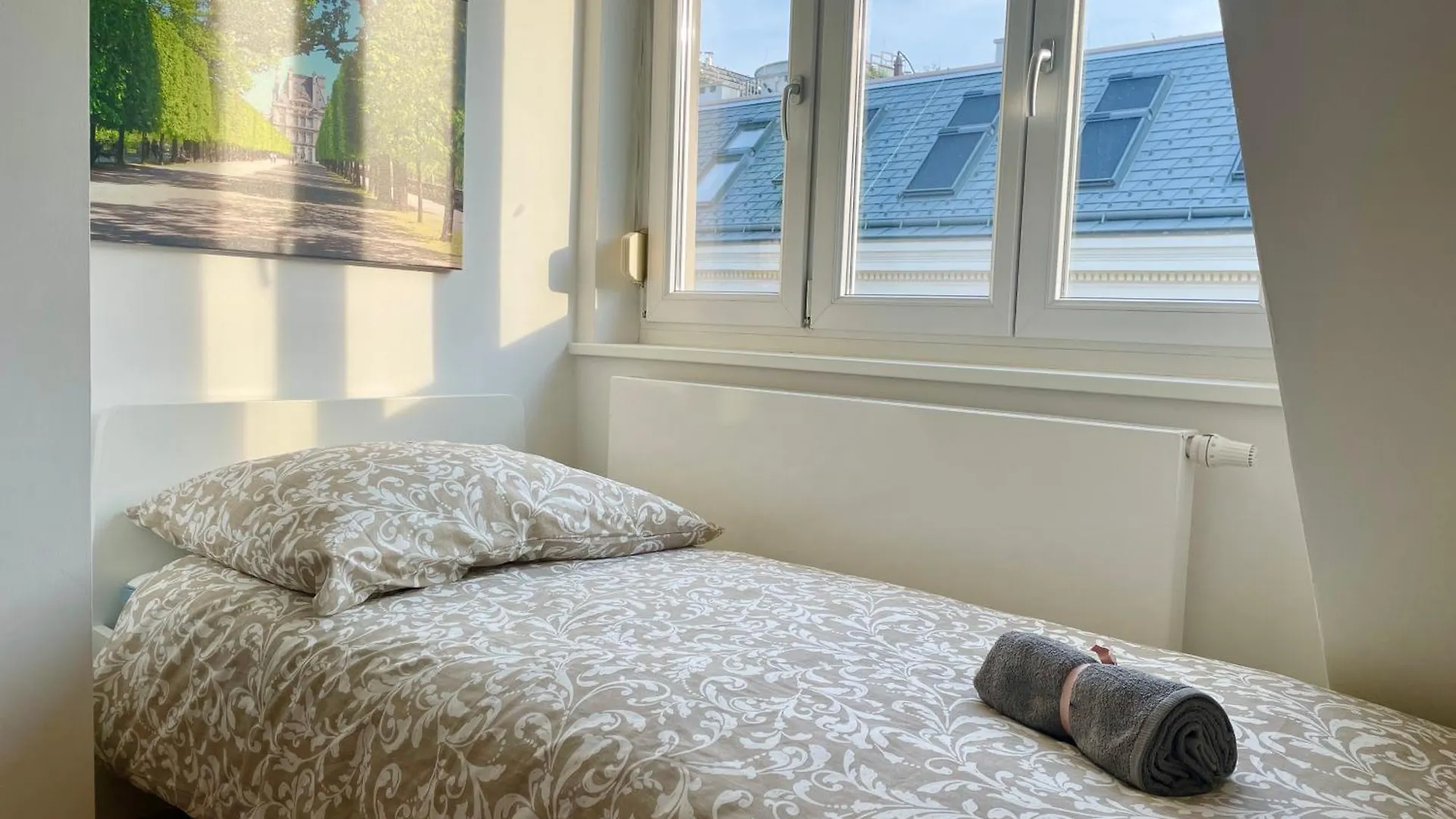 60 M2 Central Rooftop Apartment With Ac Viena Áustria